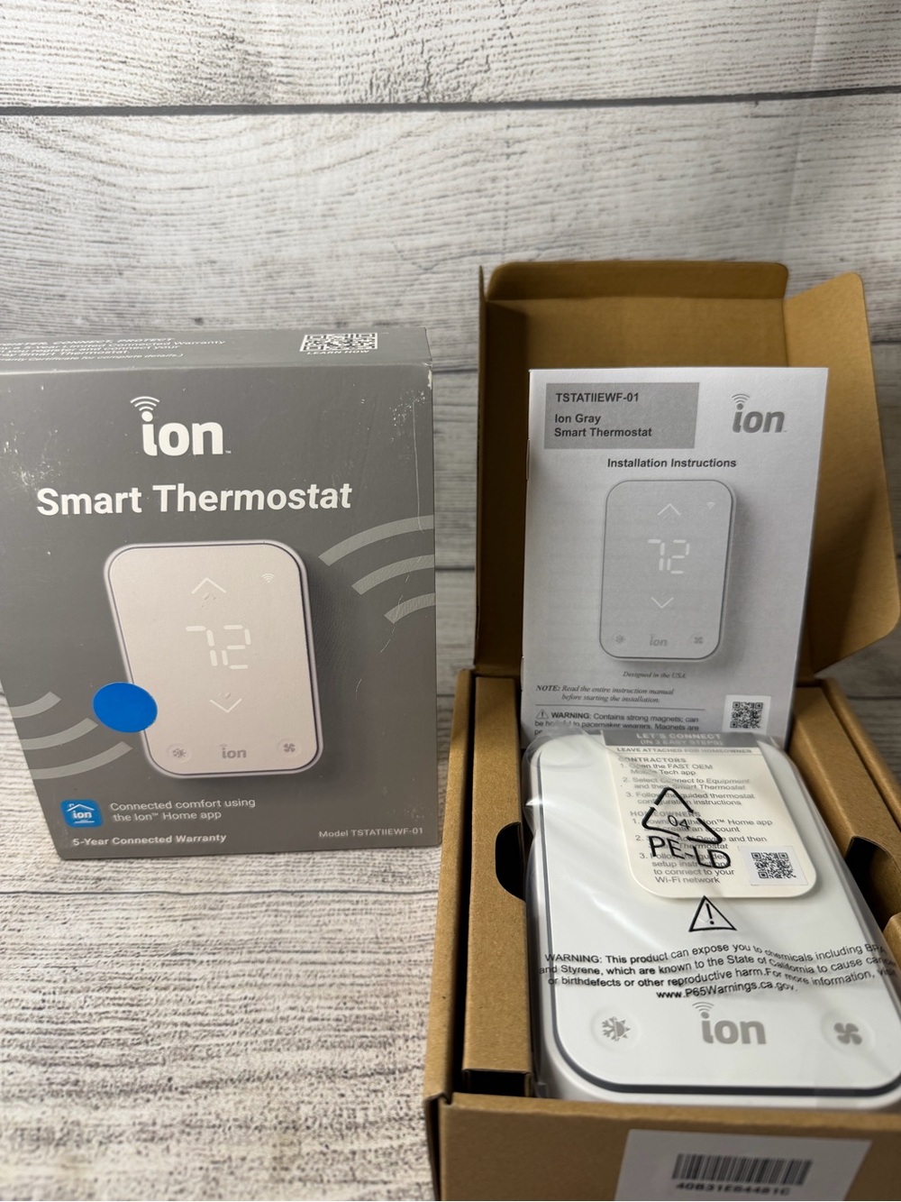 Ion™ Gray Smart Thermostat
